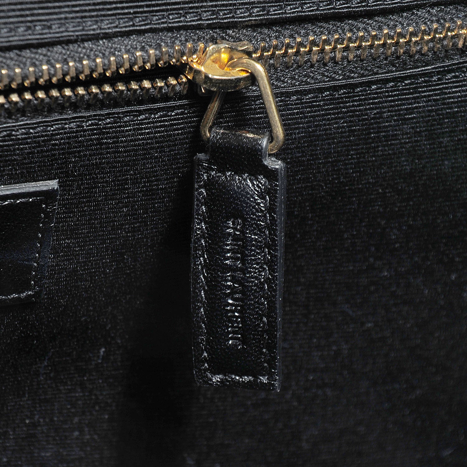 Saint Laurent Grain De Poudre Matelasse Chevron Large Monogram Satchel Royal Blue 8 of 9