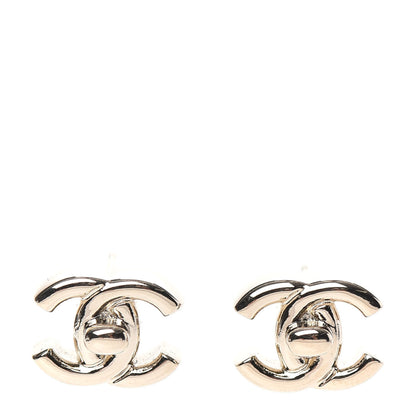Chanel Metal CC Turnlock Earrings Gold 1 of 5