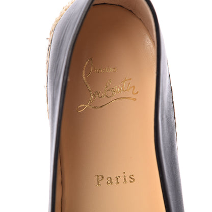 Christian Louboutin Nappa Aliochette Espadrilles 41 Black 7 of 10