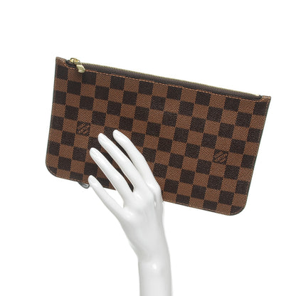 Louis Vuitton Damier Ebene Neverfull MM GM Pochette 2 of 7