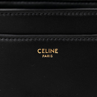 Celine Satinated Calfskin Medium Besace 16 Black 6 of 8