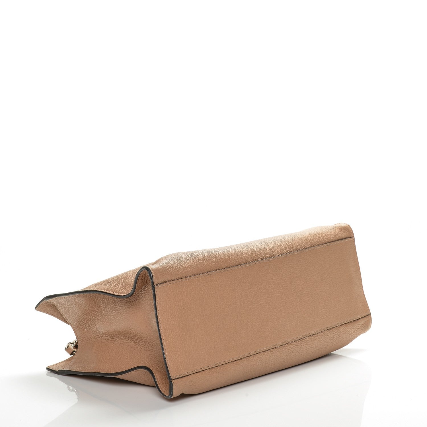 Gucci Calfskin Medium Bamboo Daily Shopper Camelia 4 of 5