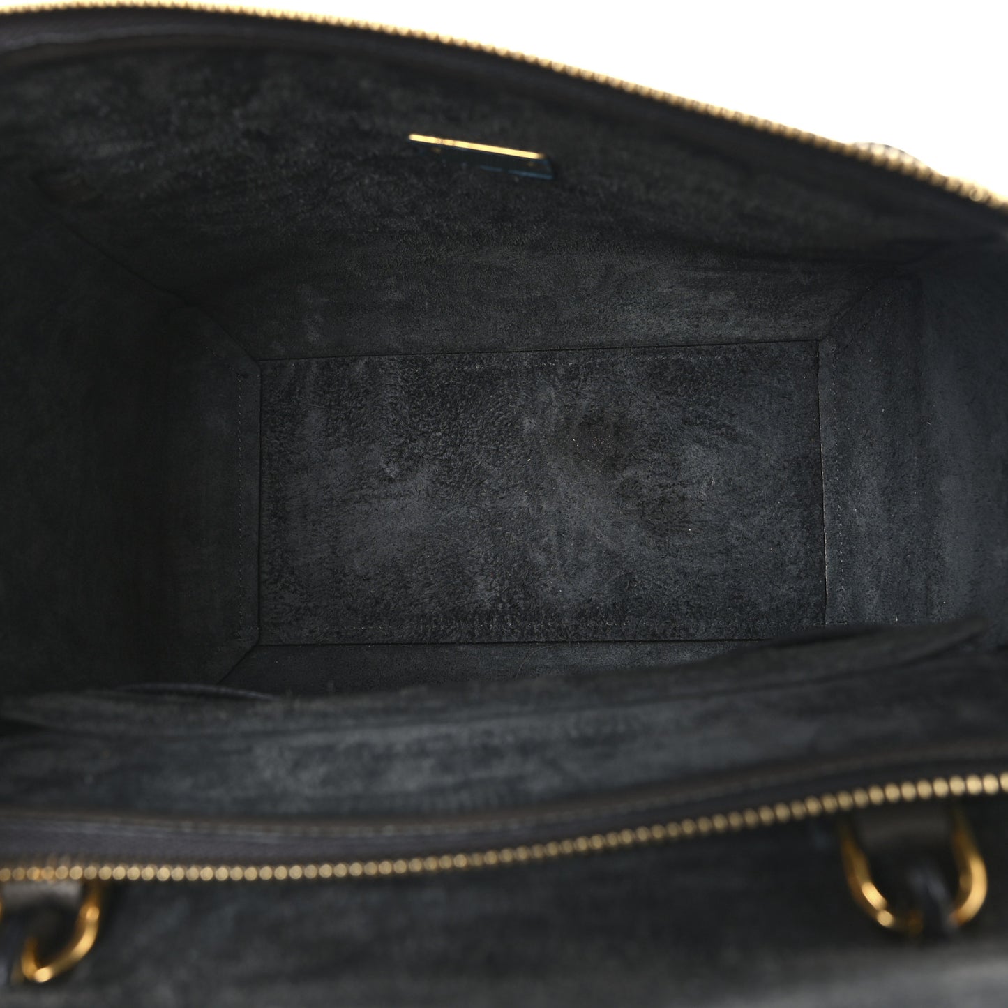 Grained Calfskin Micro Belt Bag Grey