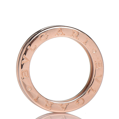 Bulgari 18K Rose Gold B.Zero1 One-Band Ring 50 5.25 4 of 5