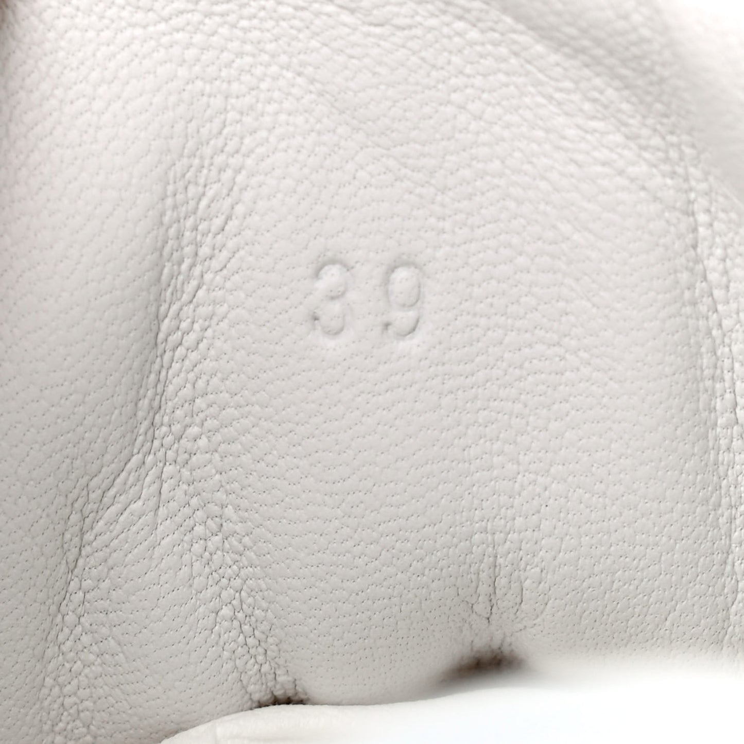 Calfskin Day Sneakers 39 White