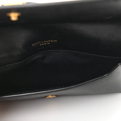 Saint Laurent Smooth Calfskin Monogram Phone Holder Crossbody Black 5 of 10
