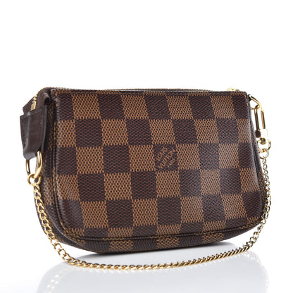 Louis Vuitton Damier Ebene Mini Pochette Accessories 3 of 7