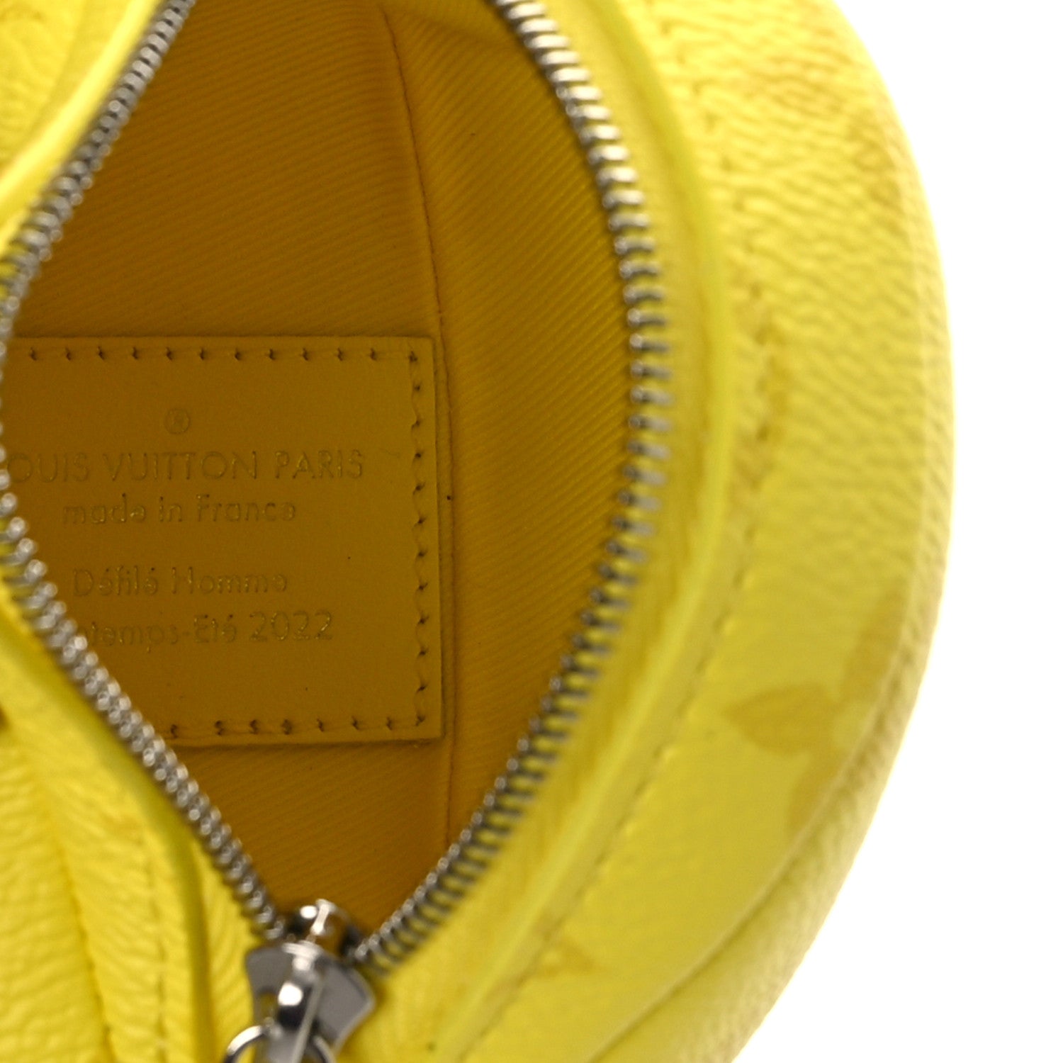 Louis Vuitton Monogram Lemon Pouch Yellow 5 of 9