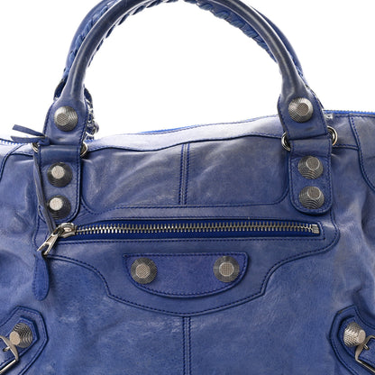 Balenciaga Agneau Giant 21 Silver Hardware Work Outremer 9 of 12