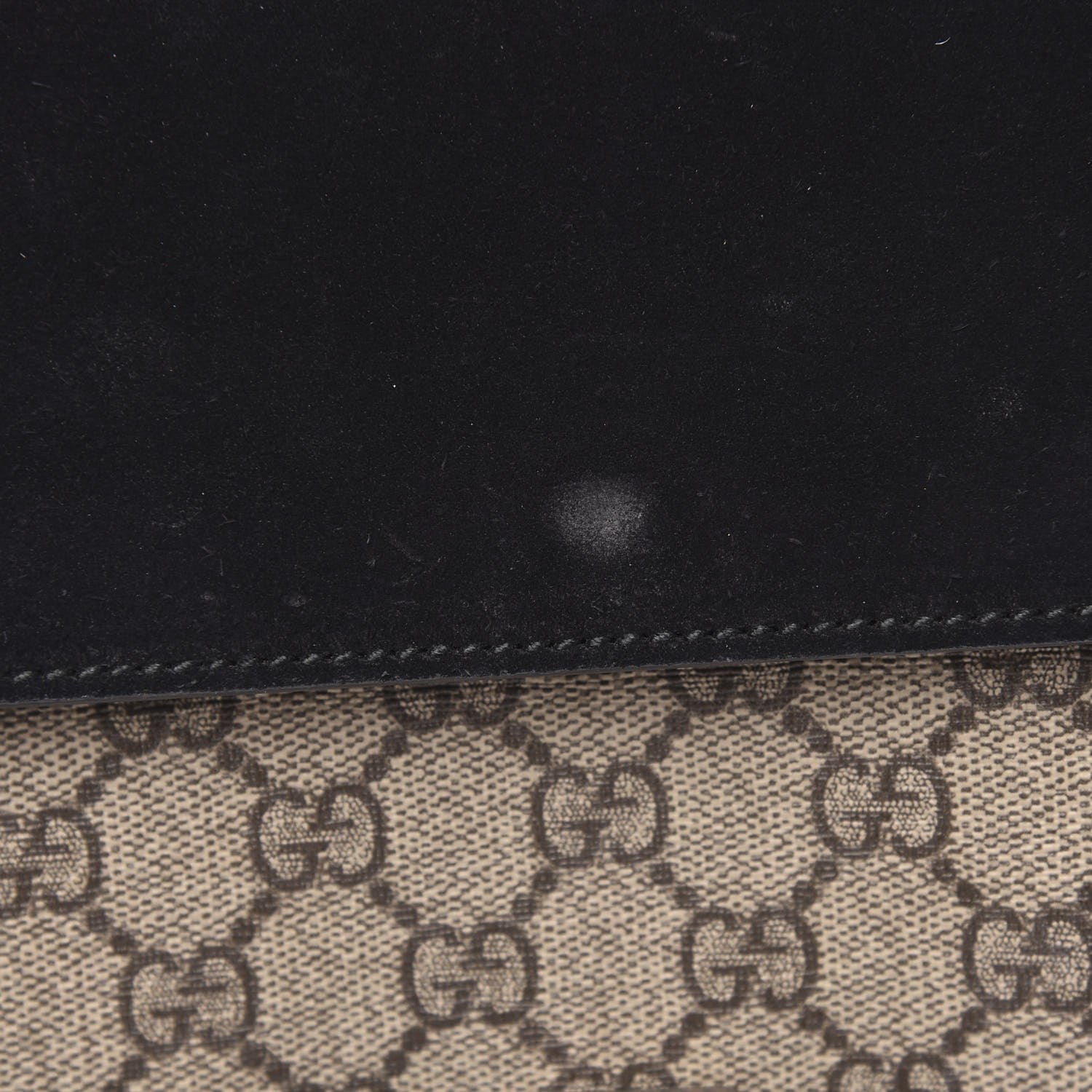 Gucci GG Supreme Monogram Small Dionysus Shoulder Bag Black 11 of 13