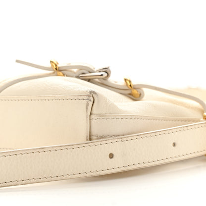 Givenchy Tumbled Calfskin Mini Voyou Boyfriend Party Bag White 9 of 13