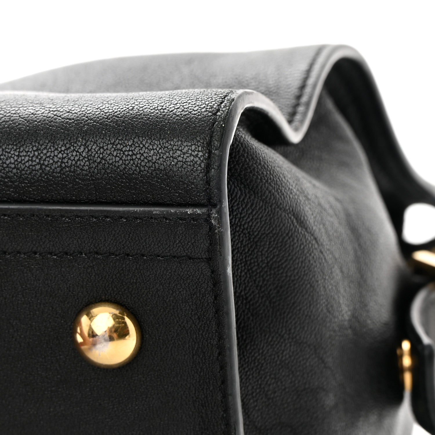Saint Laurent Sheepskin Small Cabas Chyc Black 14 of 23