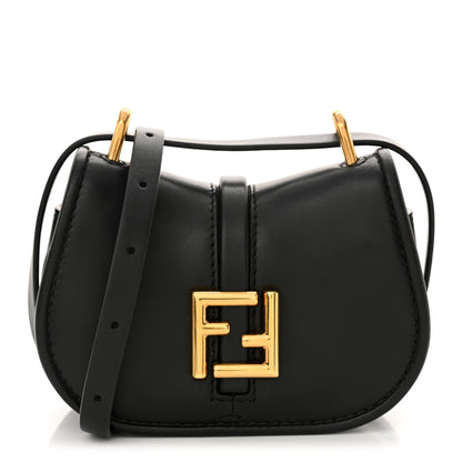 Fendi Vitello Brenta Cher Nano Fendi C'mon Black 1 of 10