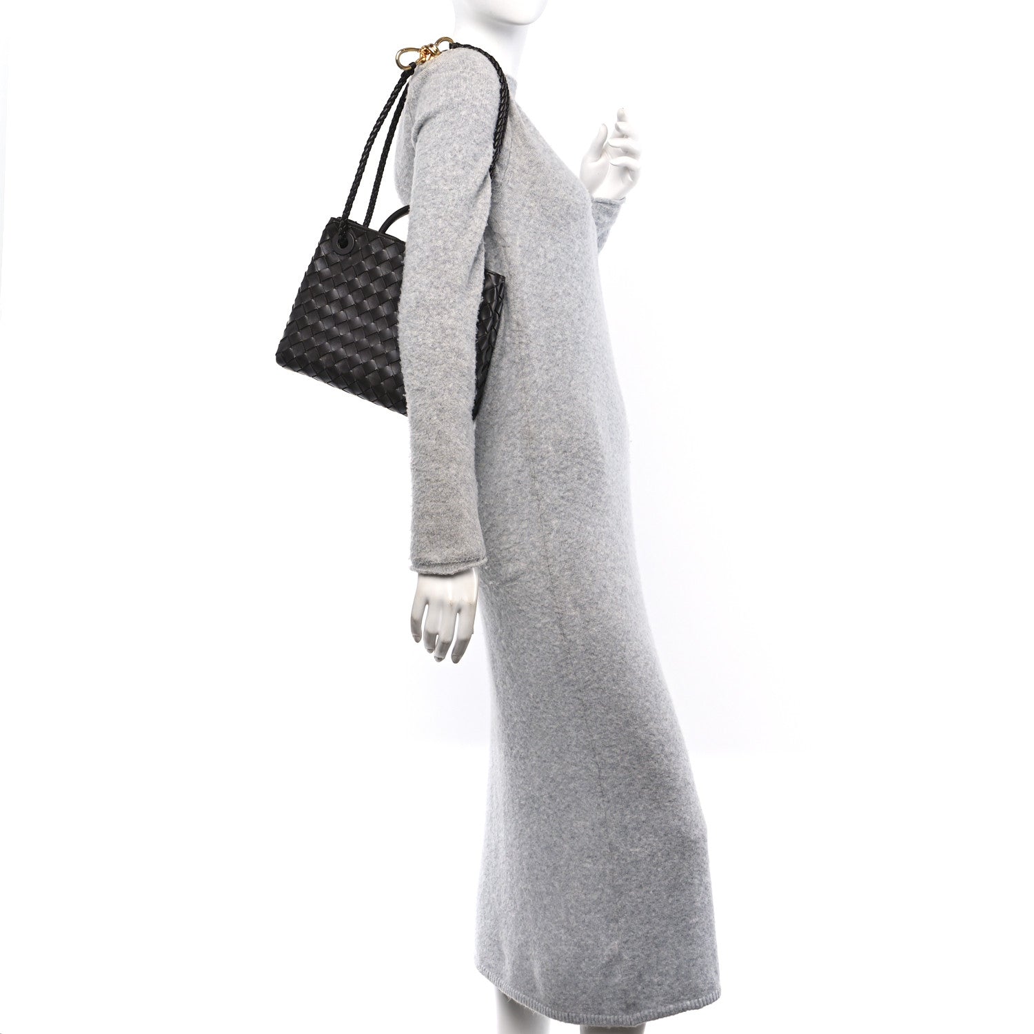 Bottega Veneta Nappa Intrecciato Small Andiamo Shoulder Bag Fondant 2 of 9