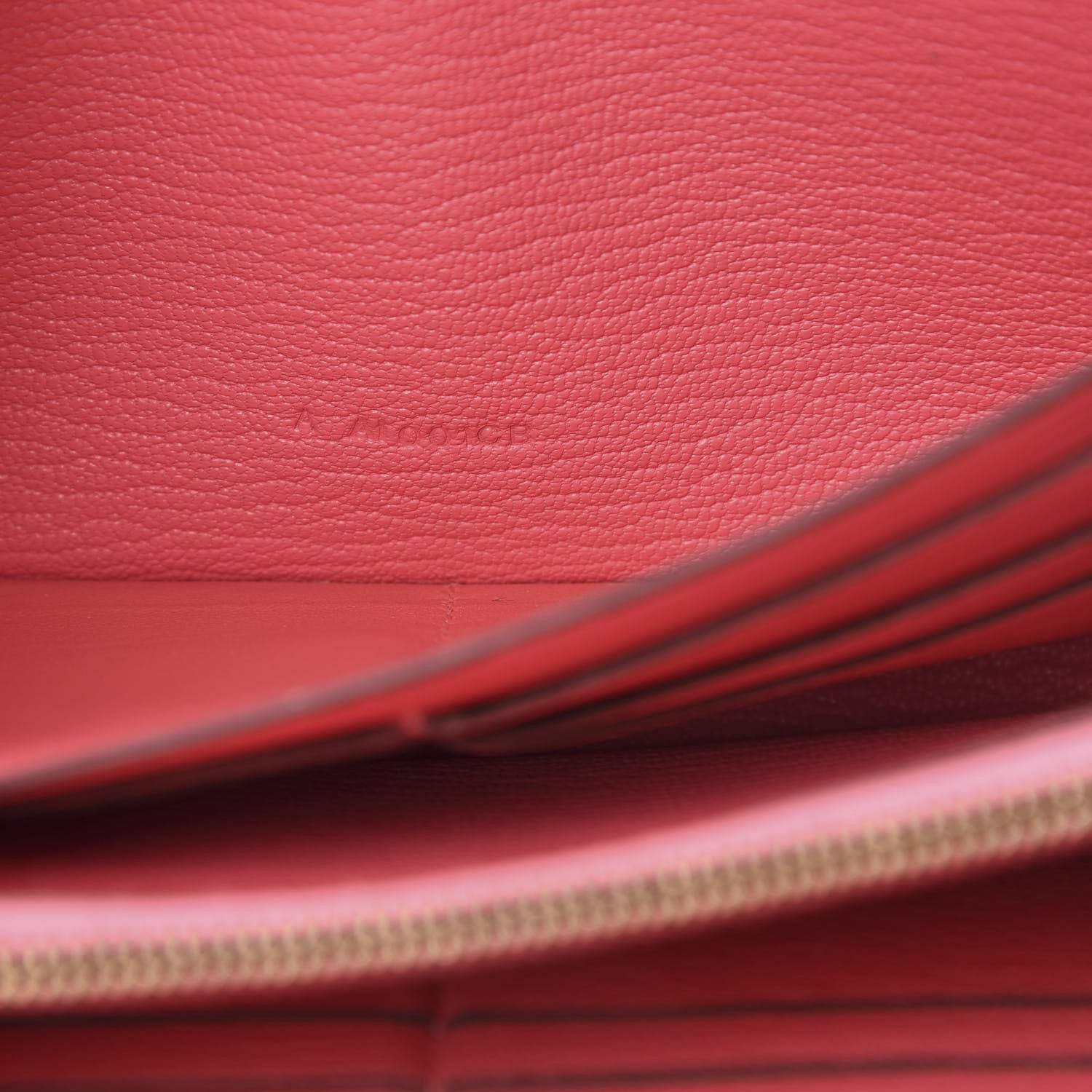 Hermes Chevre Mysore Kelly Longue Wallet Rose Azalee 7 of 8