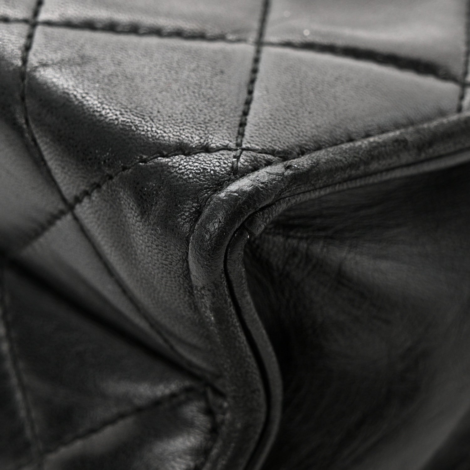 Chanel Lambskin Quilted Tassel Flap Black 15 of 15
