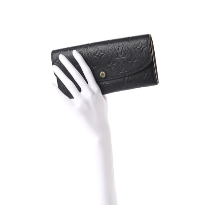 Louis Vuitton Empreinte Emilie Wallet Black Dune 2 of 10