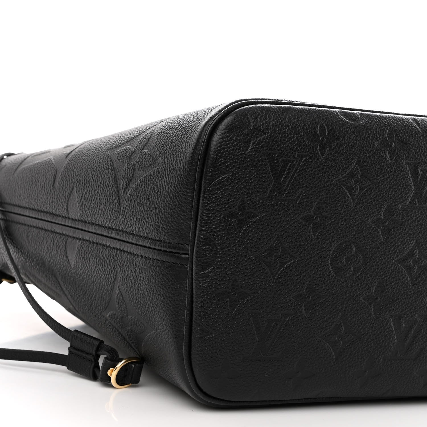 Louis Vuitton Empreinte Monogram Giant Neverfull MM Black 9 of 10