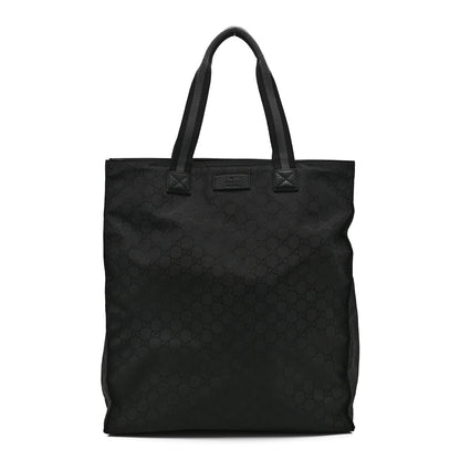 Gucci Nylon Monogram Vertical Tote Black 1 of 11