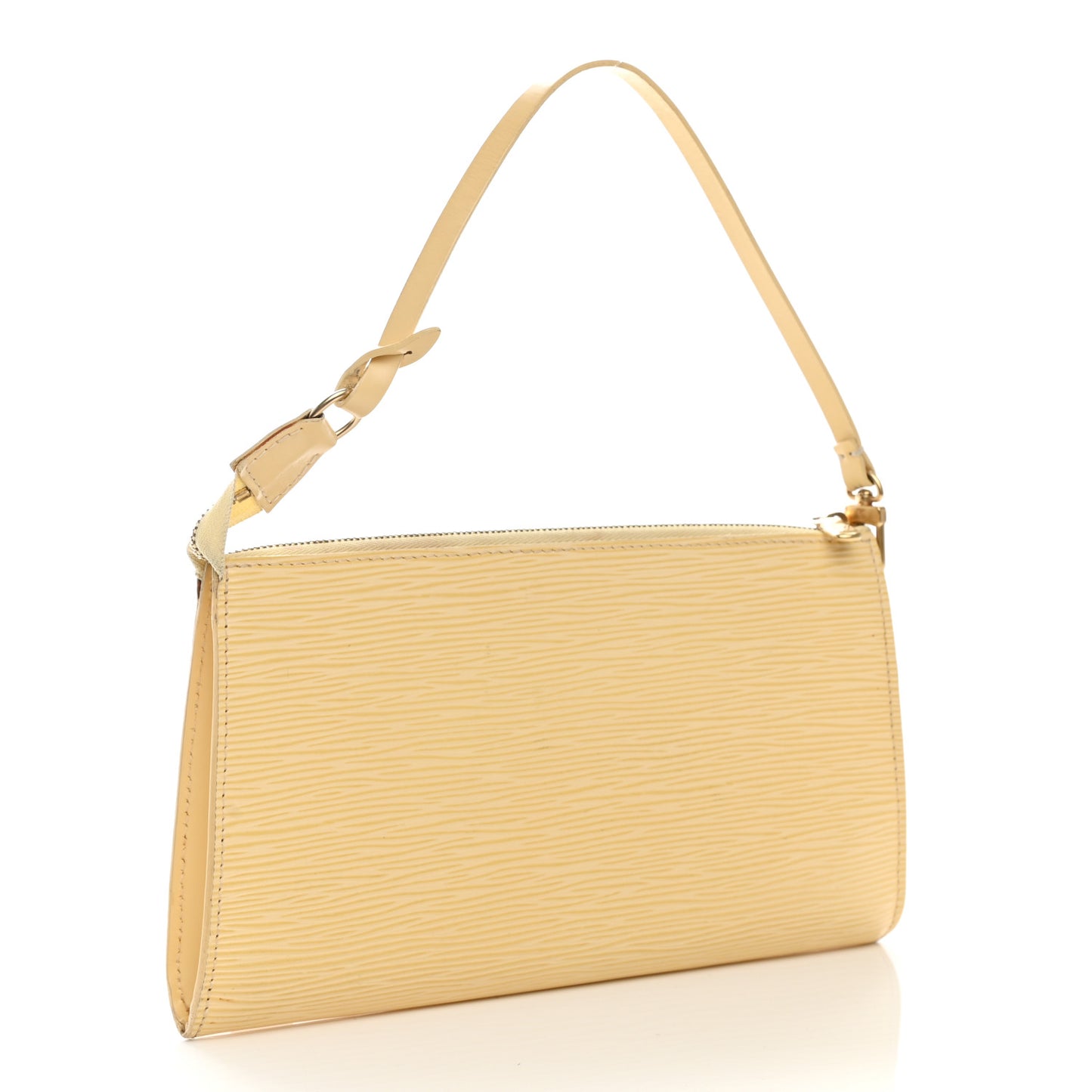 Epi Pochette Accessories 24 Vanilla