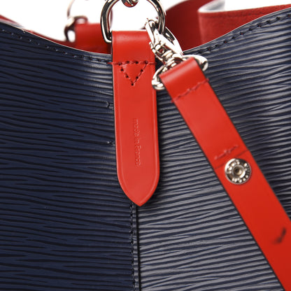 Louis Vuitton Epi Neonoe Indigo Coquelicot 10 of 12