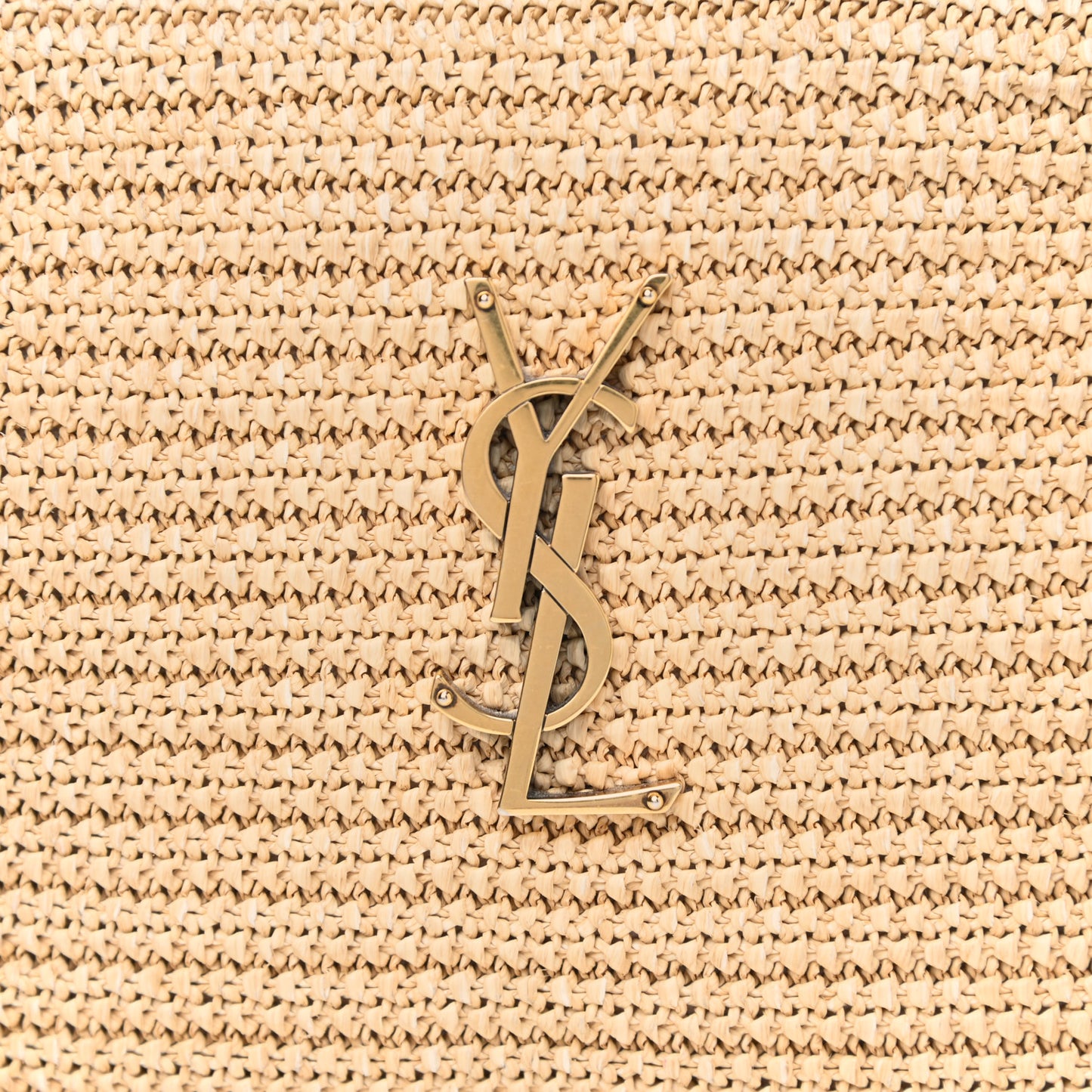Raffia Canvas Monogram Lou Camera Bag Beige Black