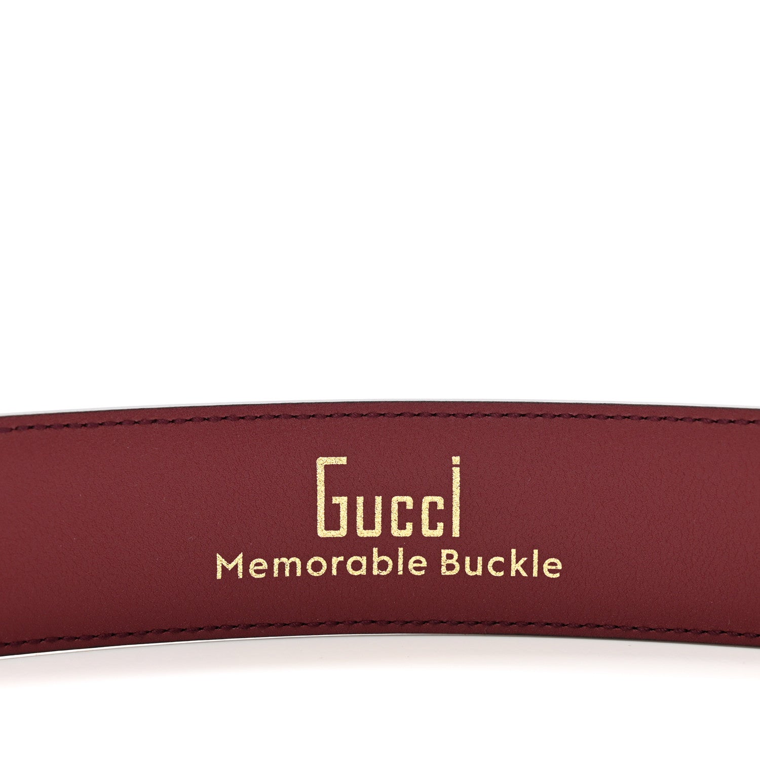 Gucci Ciny Lux Calfskin Patterned Double G 40mm Belt 80 32 Rubicund 4 of 5