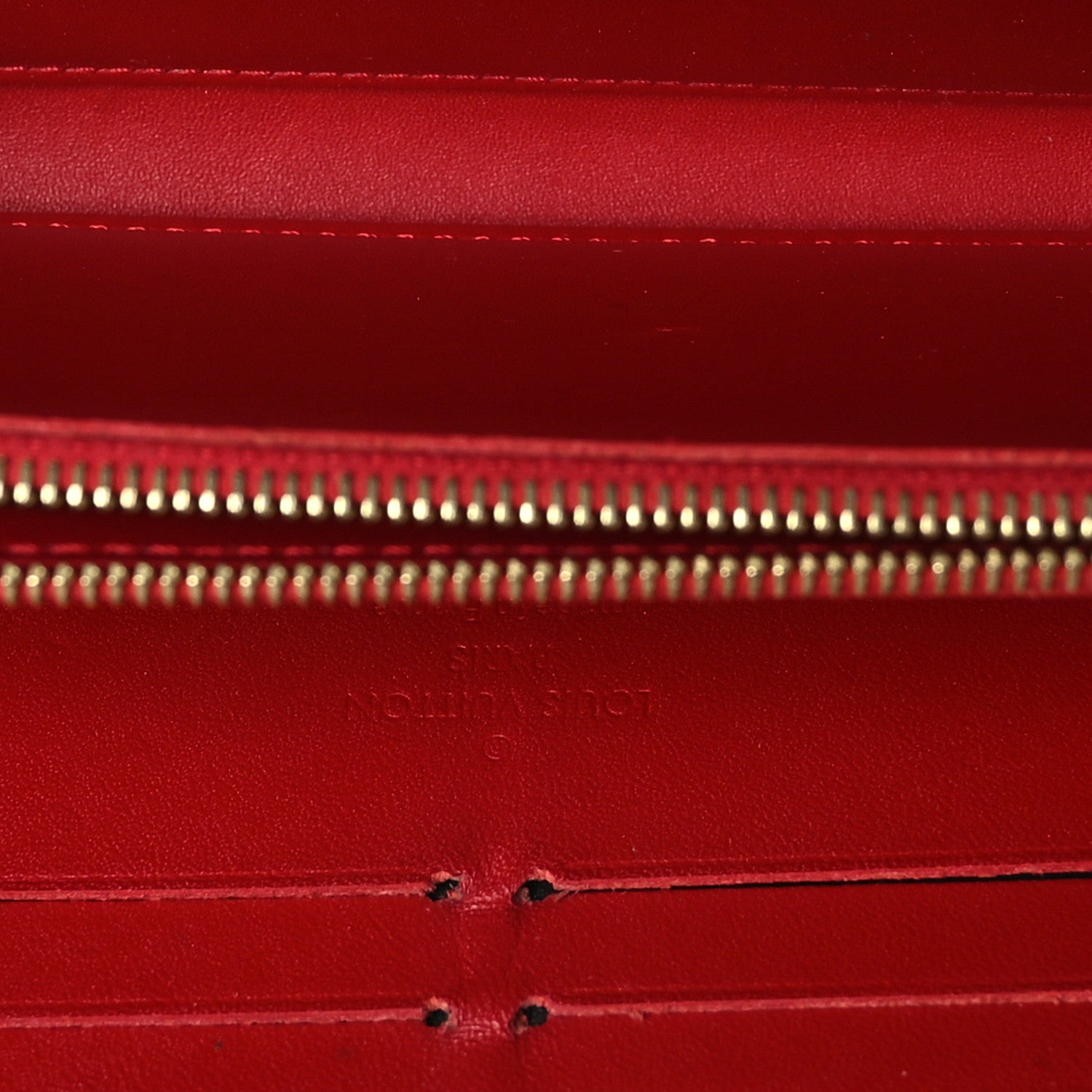 Louis Vuitton Vernis Clemence Wallet Cherry 5 of 8