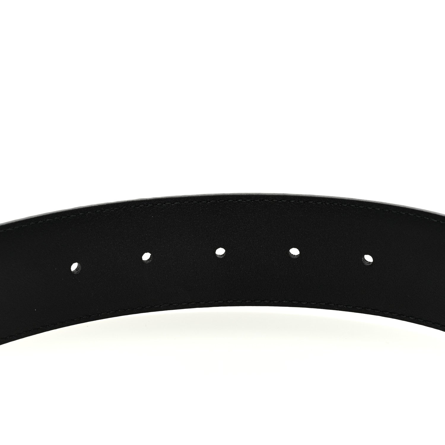 Gucci Guccissima Signature Interlocking G 40mm Belt 85 34 Black 4 of 4
