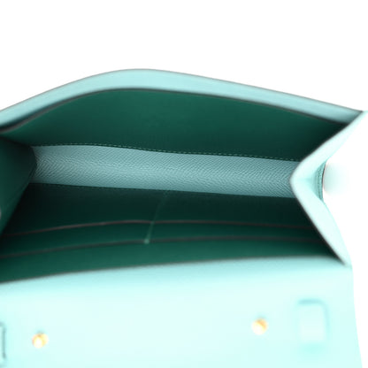 Hermes Epsom Verso Clic 16 Wallet Bleu Atoll Malachite 5 of 12