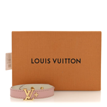Louis Vuitton Calfskin Iconic Bracelet 17 Rose Poudre 6 of 6