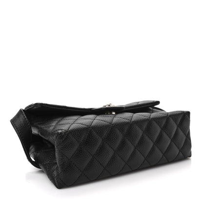 Chanel Grained Calfskin Quilted 2.55 Reissue Flap Belt Bag Clutch Black 4 of 8