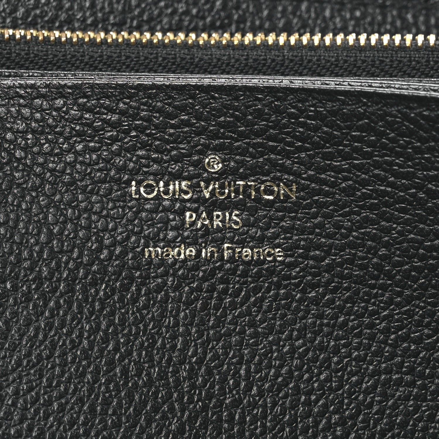 Louis Vuitton Empreinte Zippy Wallet Black 6 of 11
