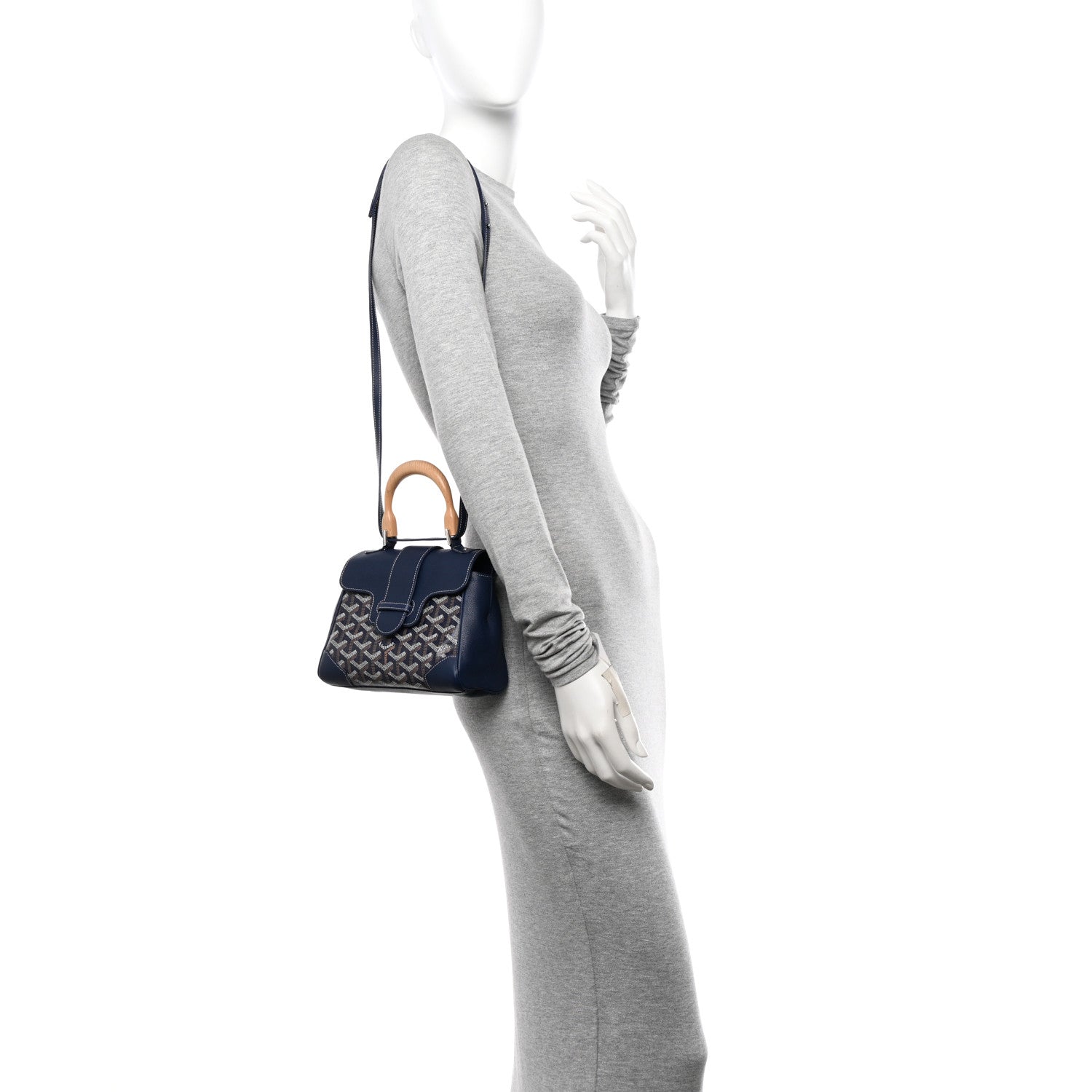 Goyard Goyardine Saigon Mini Navy 2 of 13