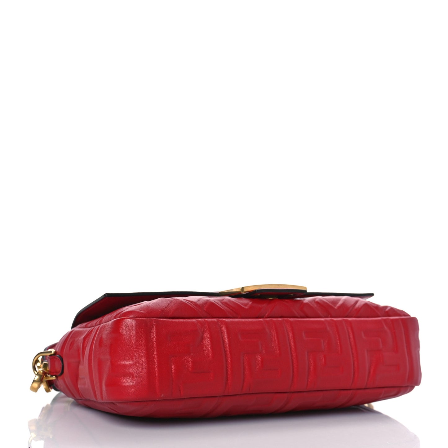 Nappa FF 1974 Embossed Baguette Fragola