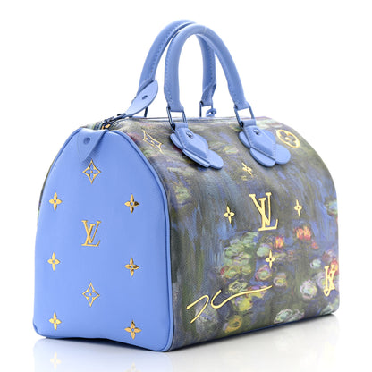 Louis Vuitton Masters Monet Speedy 30 3 of 17