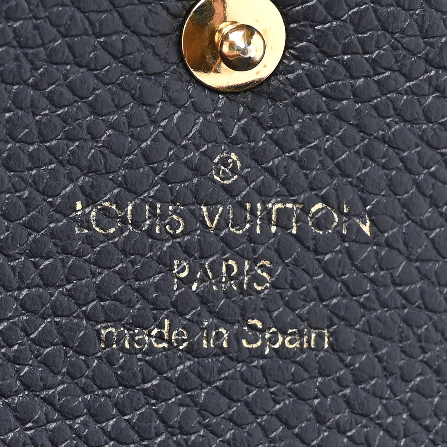 Empreinte Sarah Wallet NM Marine Rouge
