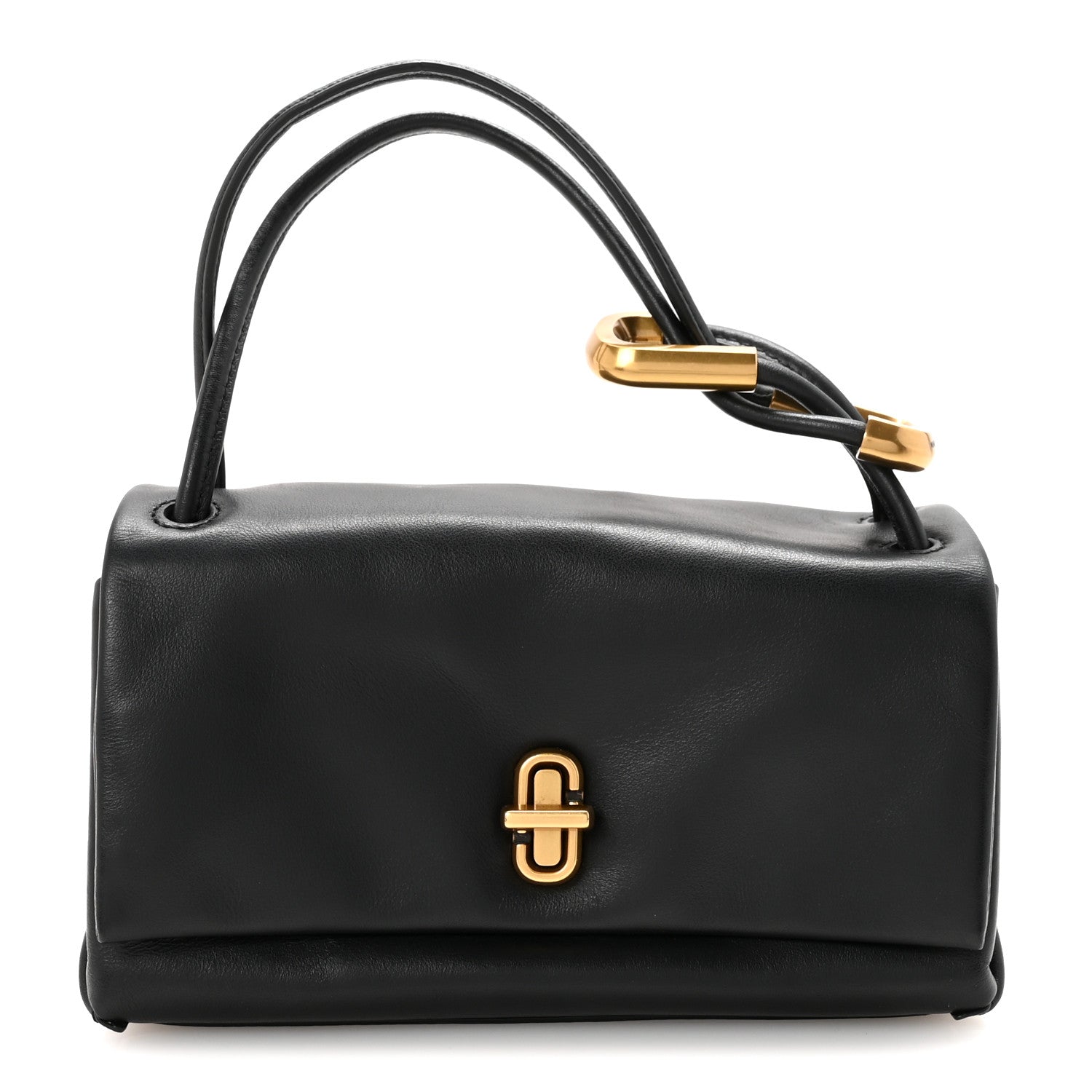 Marc Jacobs Calfskin Mini The Dual Bag Black 1 of 10