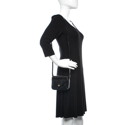 Louis Vuitton Vernis Mini Sac Lucie Black 2 of 9