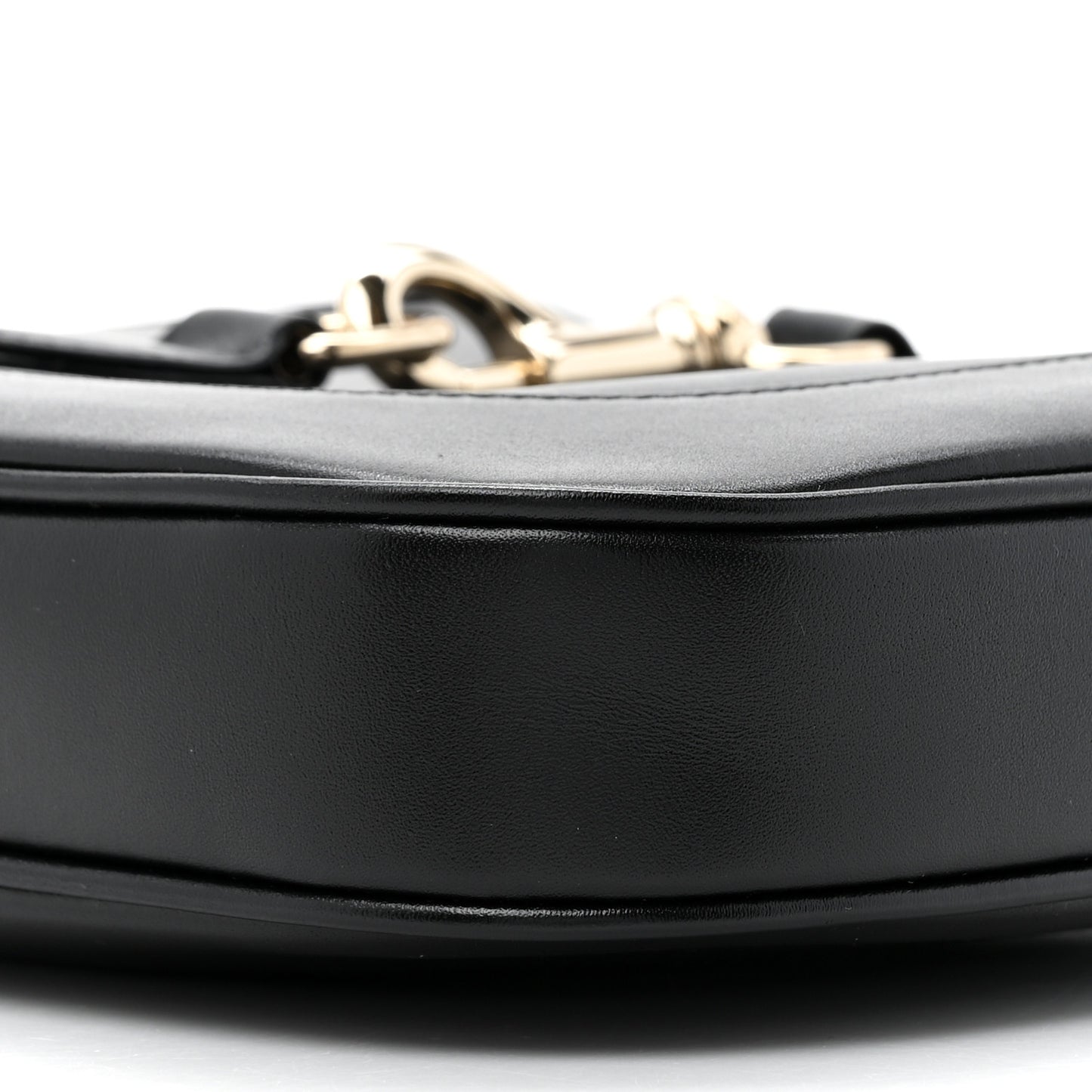 Calfskin Small Jackie Shoulder Bag Black