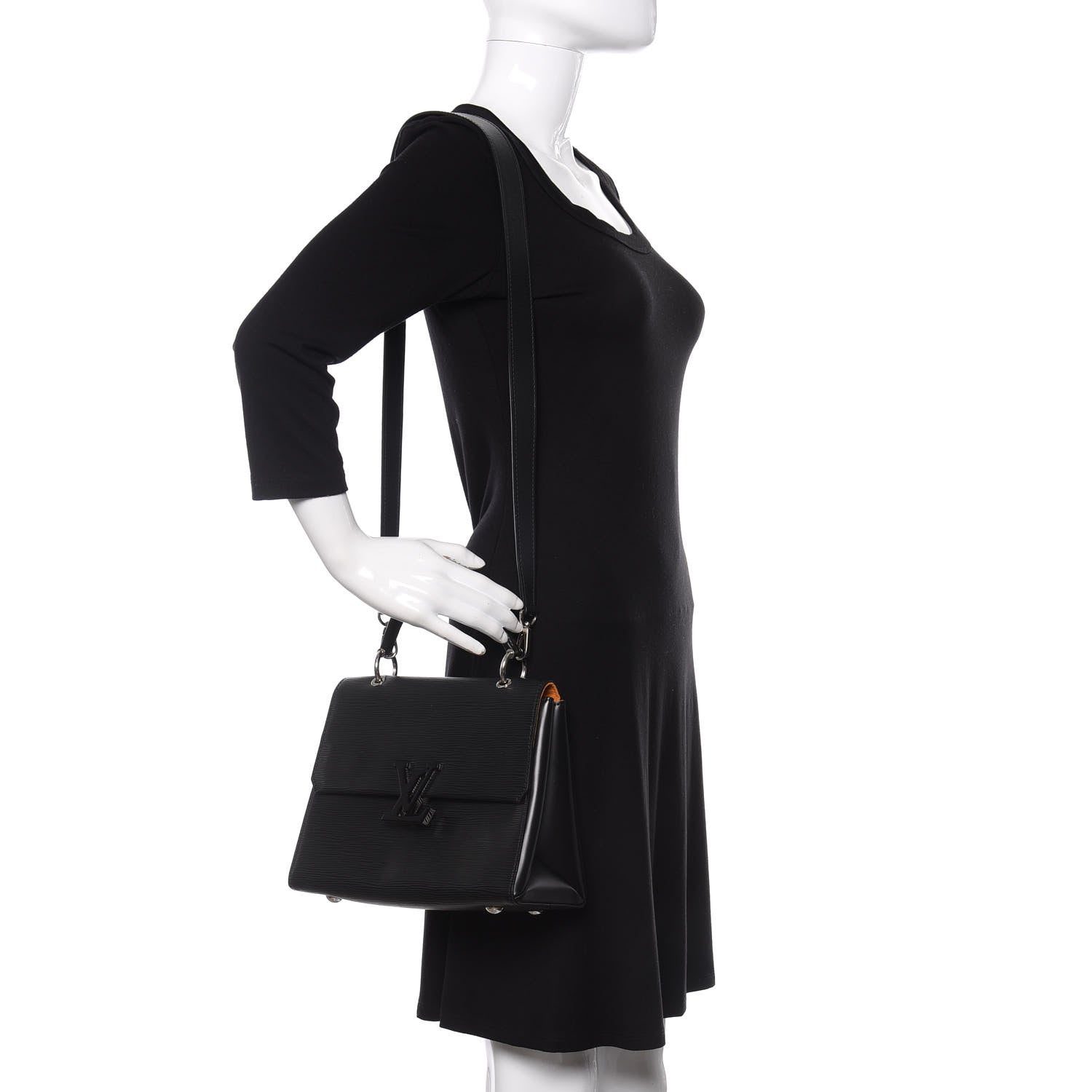 Louis Vuitton Epi Grenelle MM Black 2 of 11