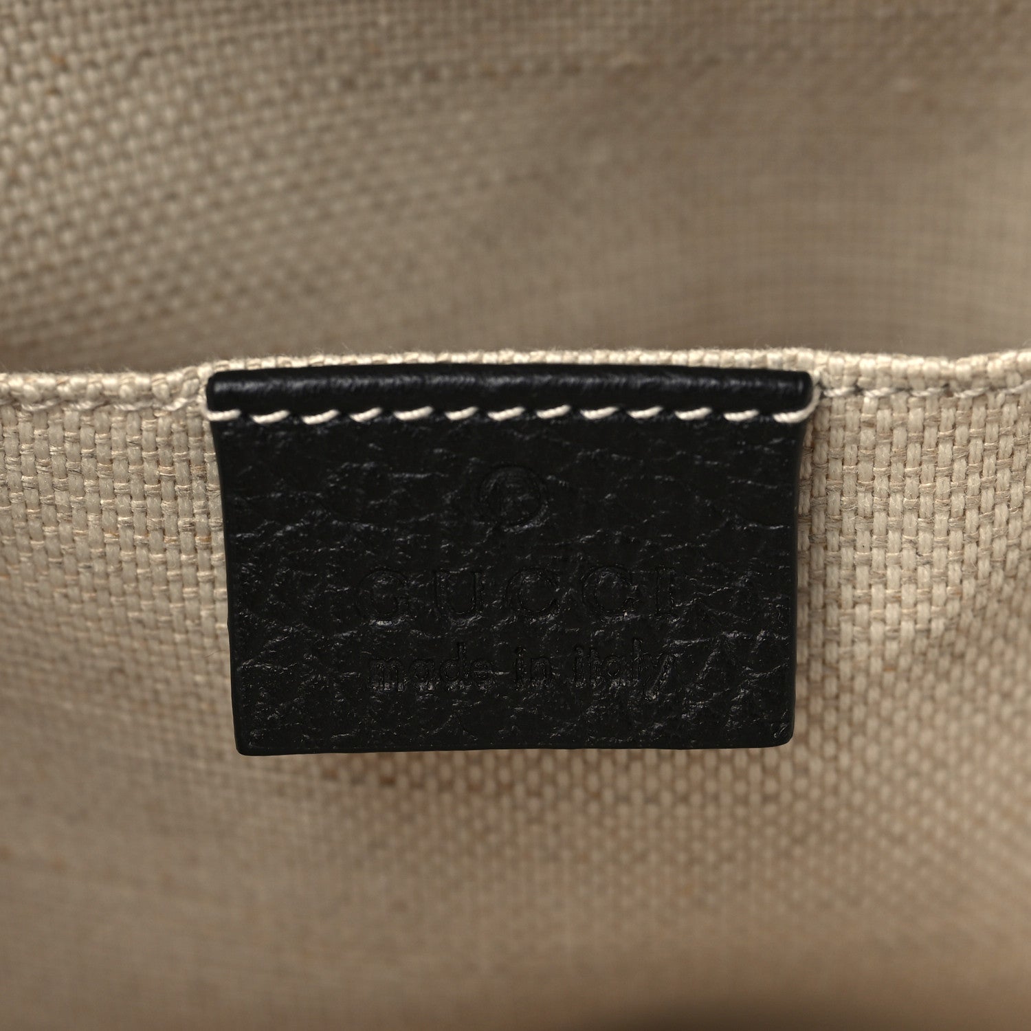 Gucci Pebbled Calfskin Soho Chain Backpack Black 5 of 8
