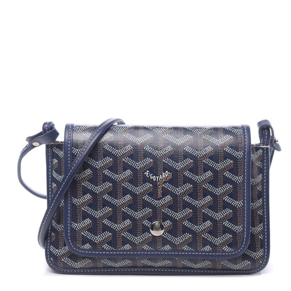 Goyard Goyardine Plumet Wallet Clutch Navy 1 of 9