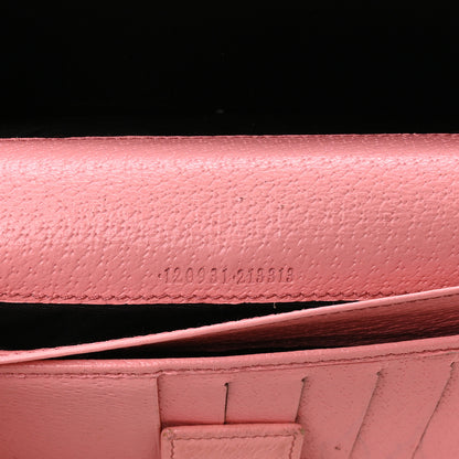 Gucci Monogram Eclipse Continental Wallet Pink 7 of 8