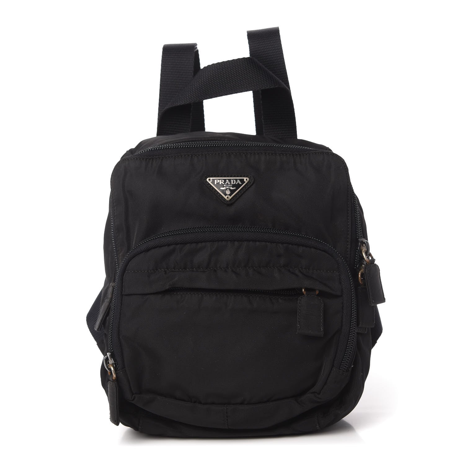 Prada Tessuto Nylon Backpack Black 1 of 12