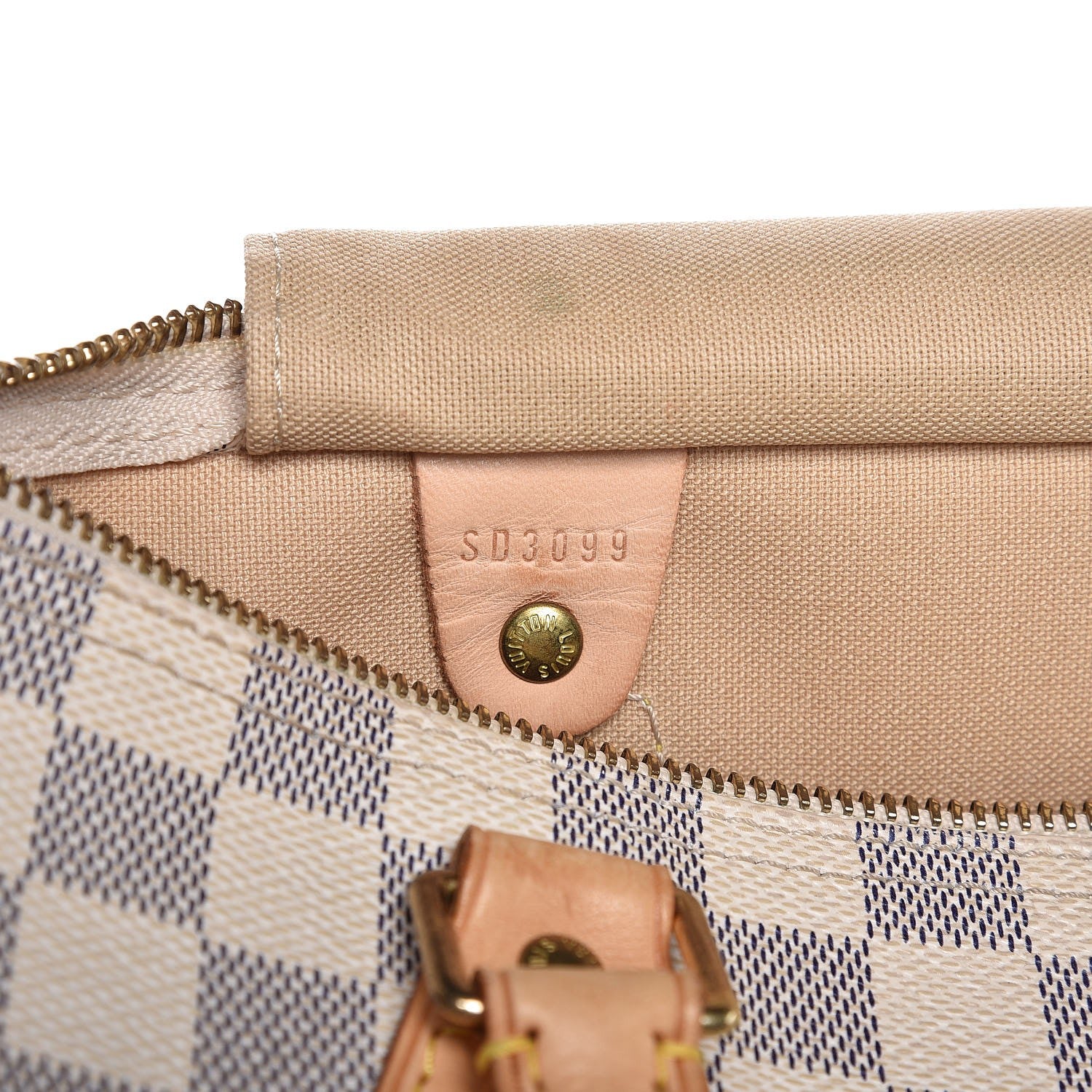 Louis Vuitton Damier Azur Speedy 30 7 of 12