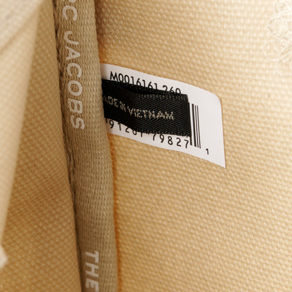 Marc Jacobs Cotton Canvas Medium The Traveler Tote Bag Beige 7 of 11