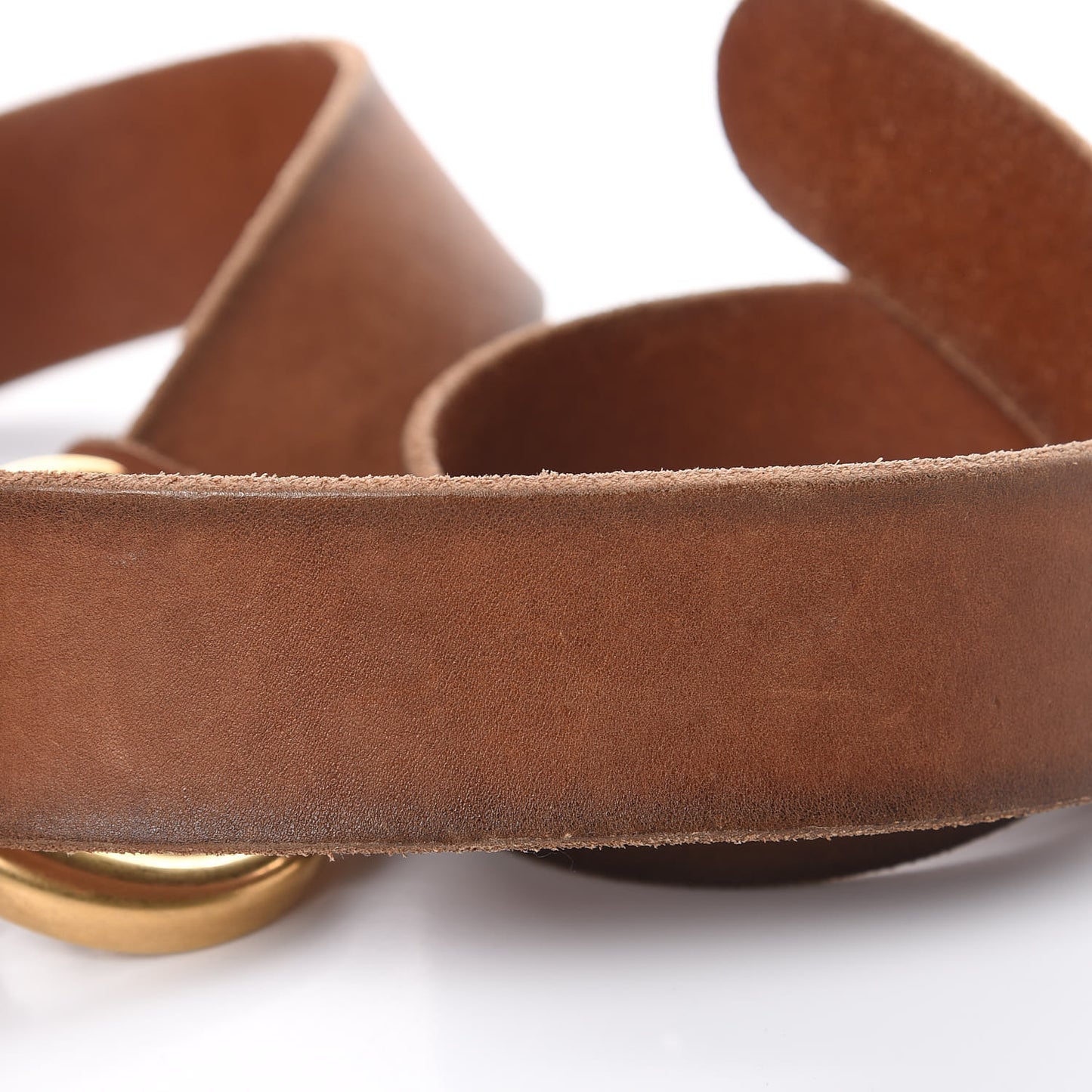 Faded Calfskin Double G 40mm Belt 85 34 Cuir