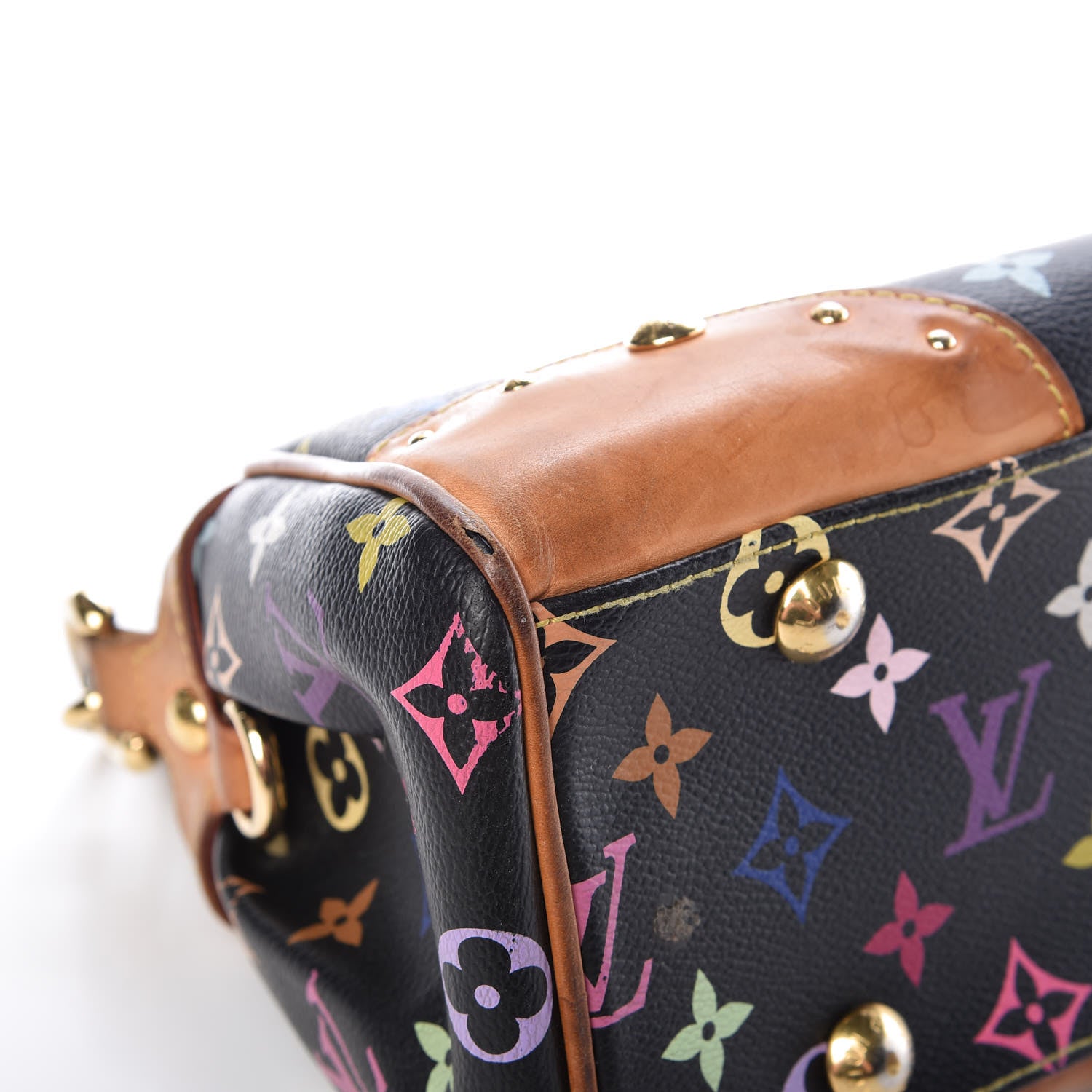 Louis Vuitton Monogram Multicolor Beverly MM Black 17 of 33
