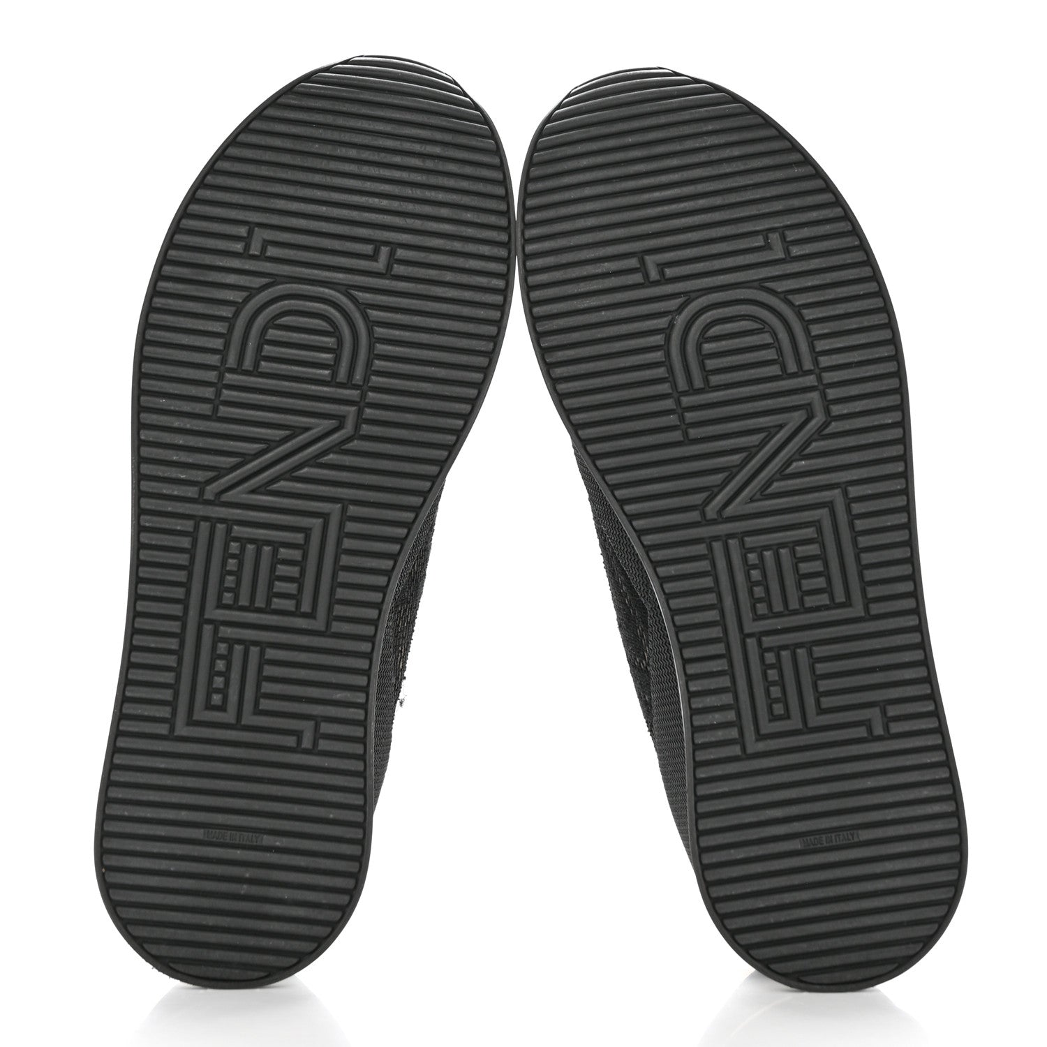 Fendi X SARAH COLEMAN Mesh FF Vertigo Runner Slip On Sneakers 36.5 Black 6 of 13